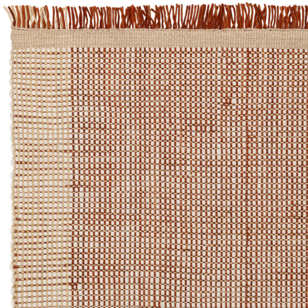 TEPPICH modern handgewebt ELYSIUM Rot 200 x 290 cm - Rot, Naturmaterialien (200/290cm) - Novatrend