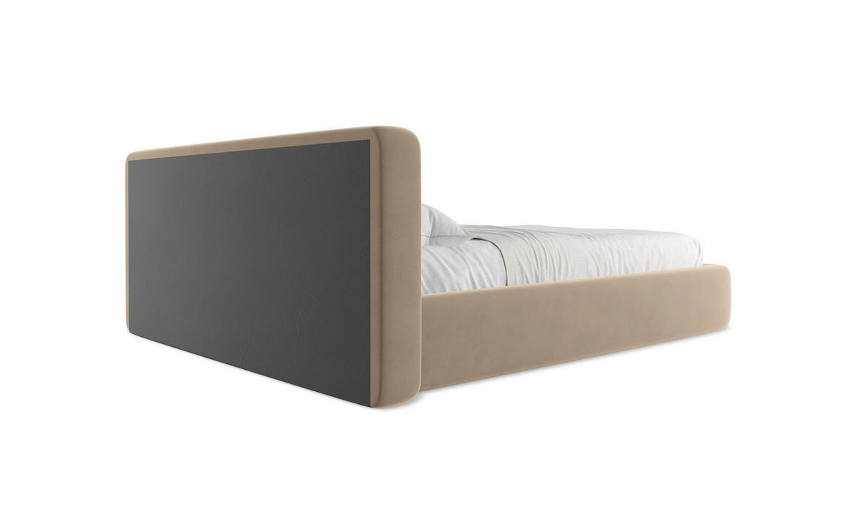 POLSTERBETT mit Bettkasten und Lattenrost 200x228 Schwarz - Schwarz, Kunststoff/Textil (180/200cm) - Makamii