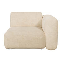 SESSEL mit gerader Rückenlehne - 1 Person - stoff - beige Pogni - Beige, Textil (103/73/97cm) - Vente-Unique