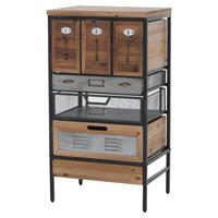 APOTHEKERKOMMODE Multicolor - Multicolor, Metall (46/85/35cm) - MCW