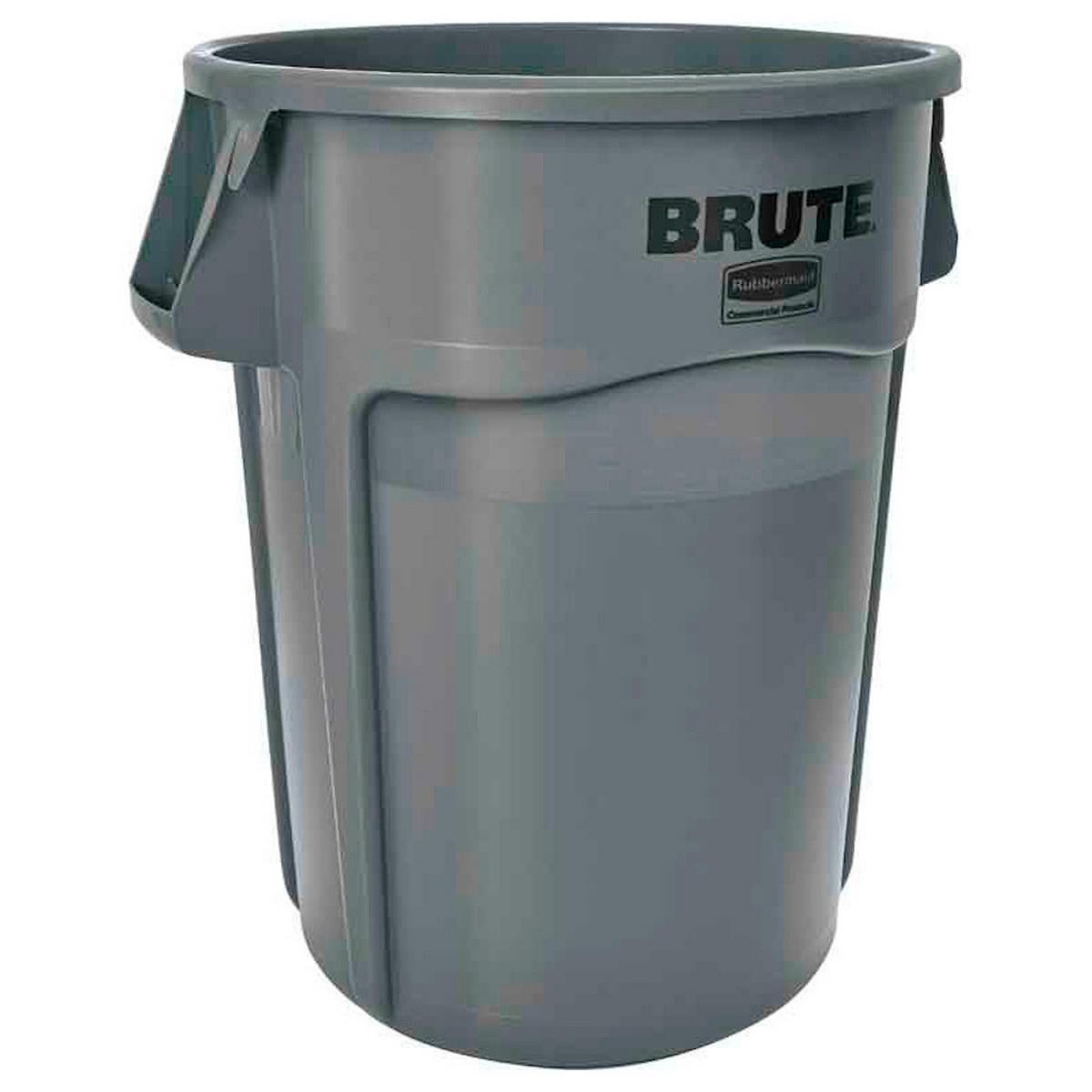MÜLLEIMER 166,5 Liter 79,6x71,7x61,2 cm Kunststoff Grau - Grau, Metall (71.7/79.6/61.2cm) - PROREGAL