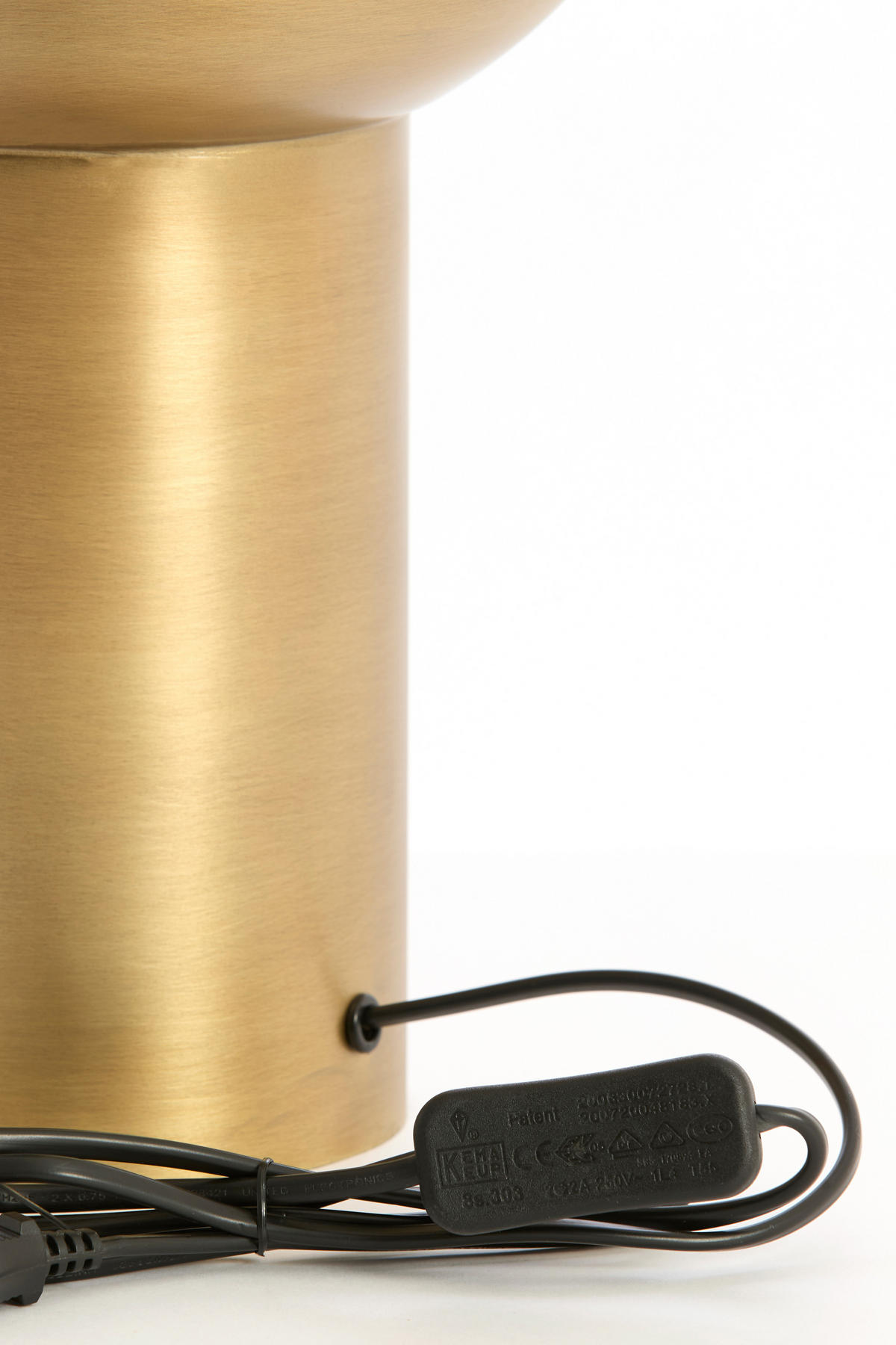 LAMPENFUSS Ismara - Bronze - 27/27/38.5 cm - Bronzefarben, Metall (27/27/38.5cm) - Light & Living