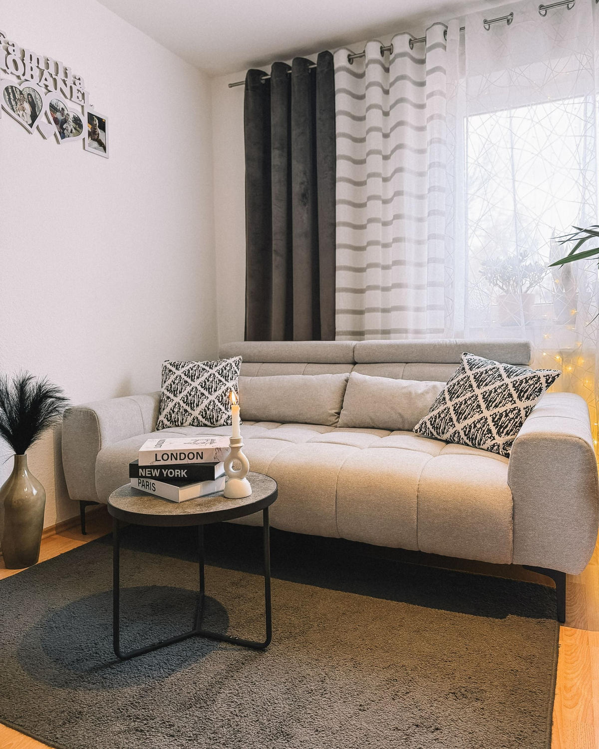 DEKORATIVNÍ POLŠTÁŘ sada 2 ks Krémový 45/45 cm Hazro - krémová, textil/přírodní materiály (45/45cm) - Beliani