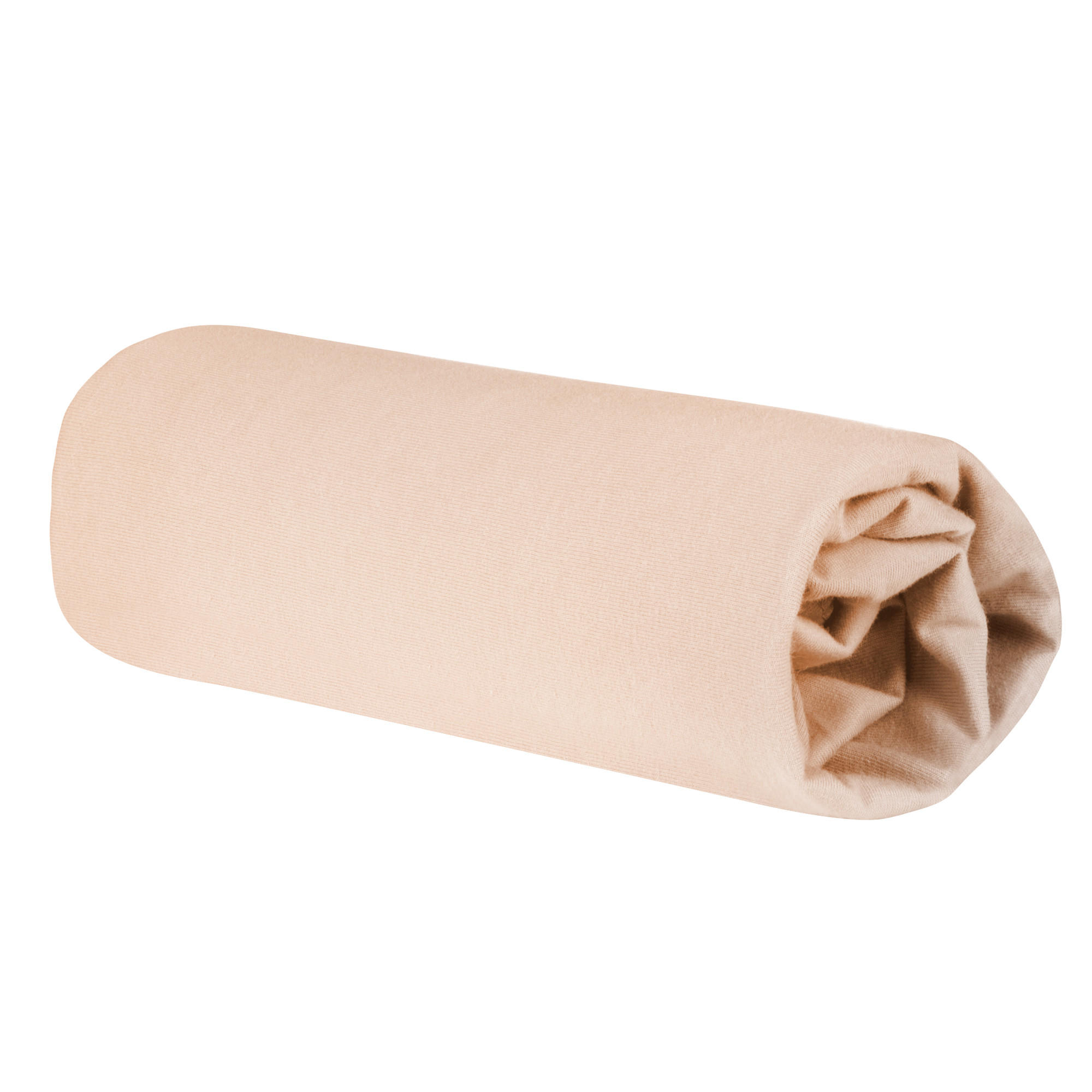 SPANNBETTLAKEN Jersey, 70x140 cm und 60x120 cm - Beige, Textil (70/140cm) - Roba