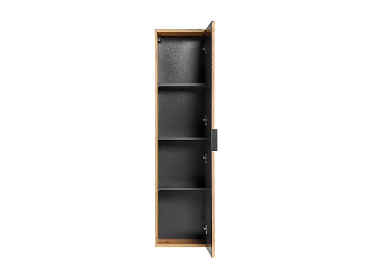 BADSCHRANK - 35 cm x 25 cm - Holz, Platte - Naturfarben Hell - ZEVARA - Naturfarben, Holz (35/140/25cm) - Vente-Unique