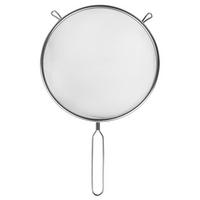 KÜCHENSIEB Silber 18 cm - Silberfarben, Metall (18cm) - Orion 