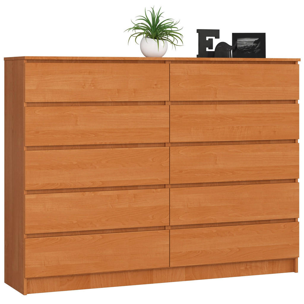 COMODĂ culoare lemn arin 121/160/40