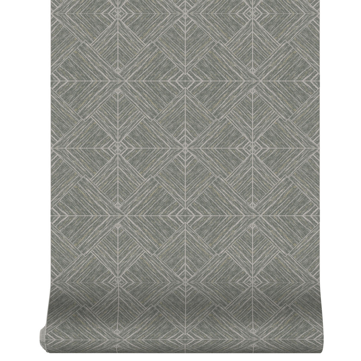 VLIESTAPETE - Kyushu Blau - Blau, Papier/Kunststoff (52/1000cm) - Graham & Brown