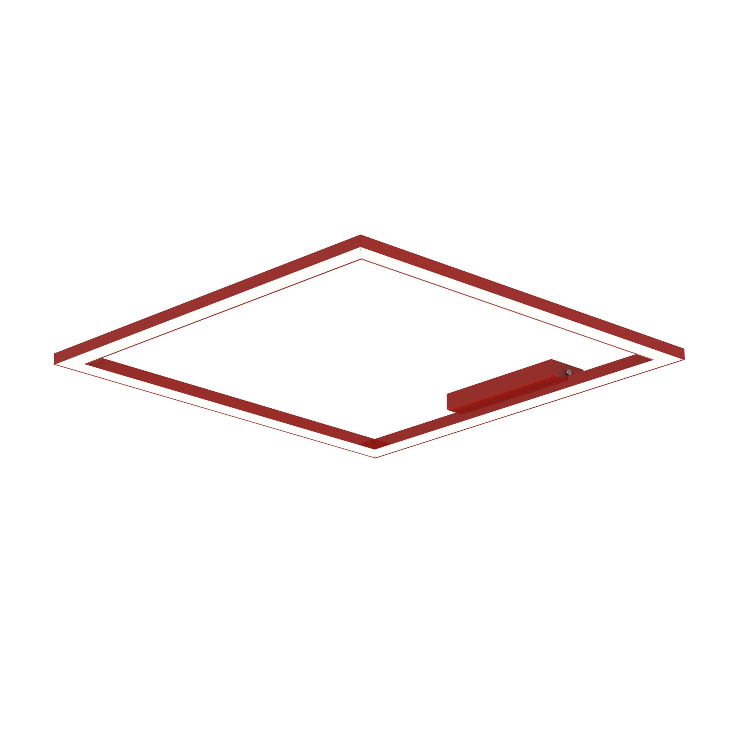 Lumicom Led-Deckenleuchte Rot 60x100x60 cm