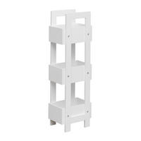 BADEZIMMERREGAL Weiß 20/28/88 cm - Weiß, Holzwerkstoff (20/88/28cm) - Mobili Rebecca