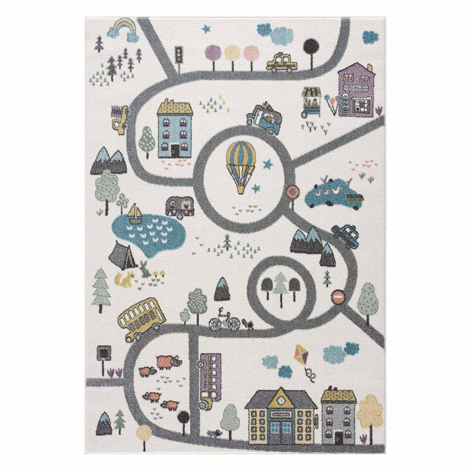 KINDERTEPPICH Anime 9376 Creme 80x150 cm - Creme, Textil (80/150cm) - carpet city