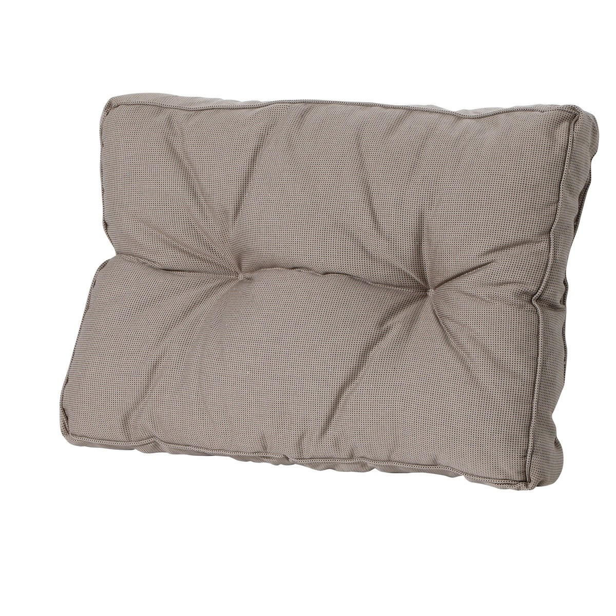 RÜCKENKISSEN Rippe 43/73 cm 2er-Set - Braun, Textil (73/8/43cm) - Madison