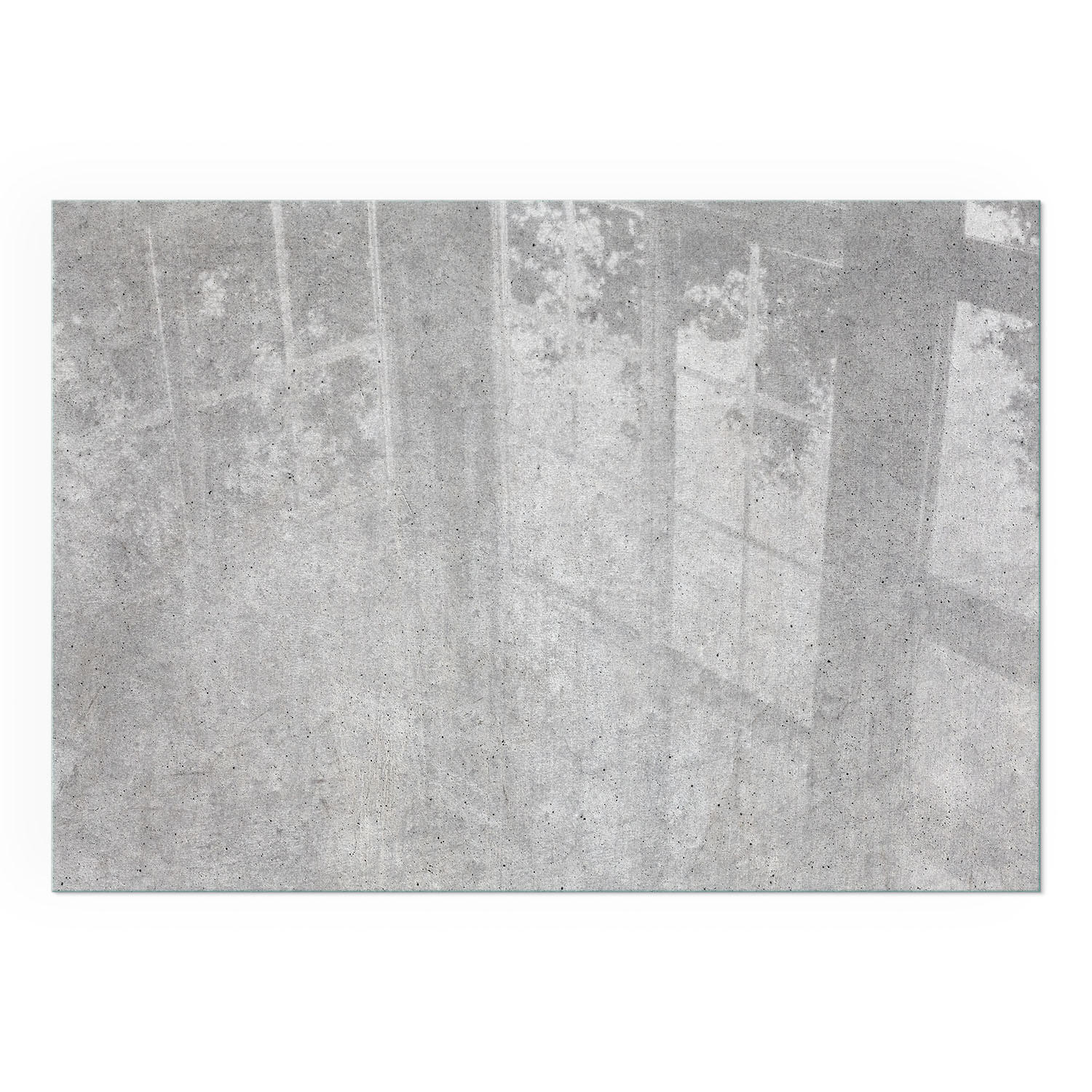 GLASPLATTE für Kamin 100x70 cm - Grau, Glas (100/70/0.4cm) - TULUP