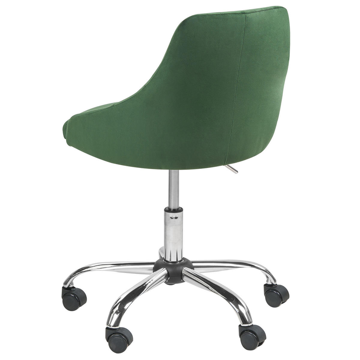 BÜRODREHSTUHL Grün Parrish - Grün, Textil/Metall (60/75/60cm) - Beliani