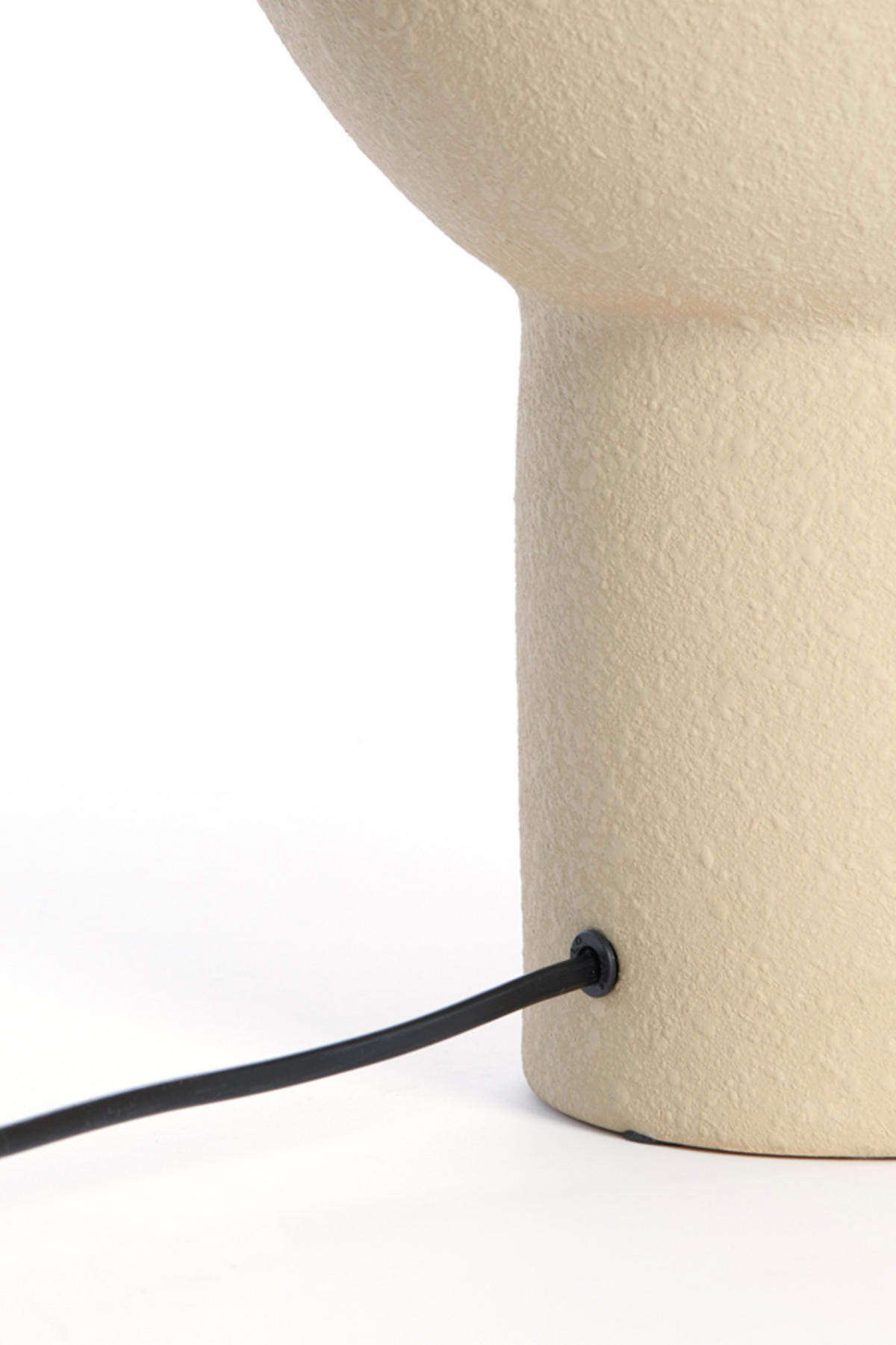 TISCHLAMPE Monk Braun 25/25/46 cm - Braun, Keramik (25/25/46cm) - Light & Living