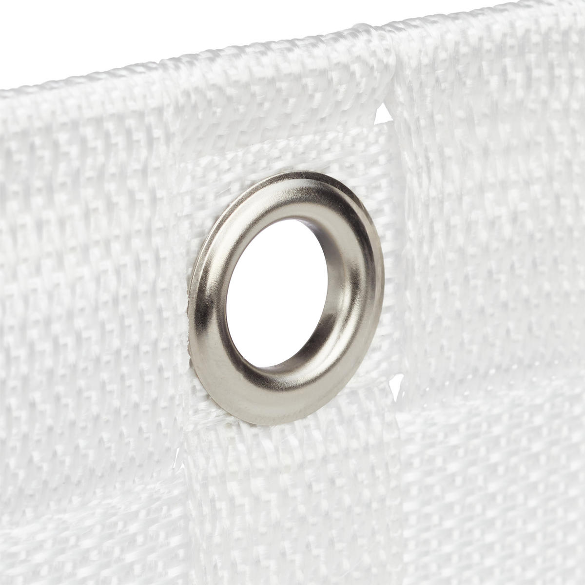 AUFBEWAHRUNGSKORB - Weiß, Kunststoff/Metall (16.5/25/20cm) - Relaxdays