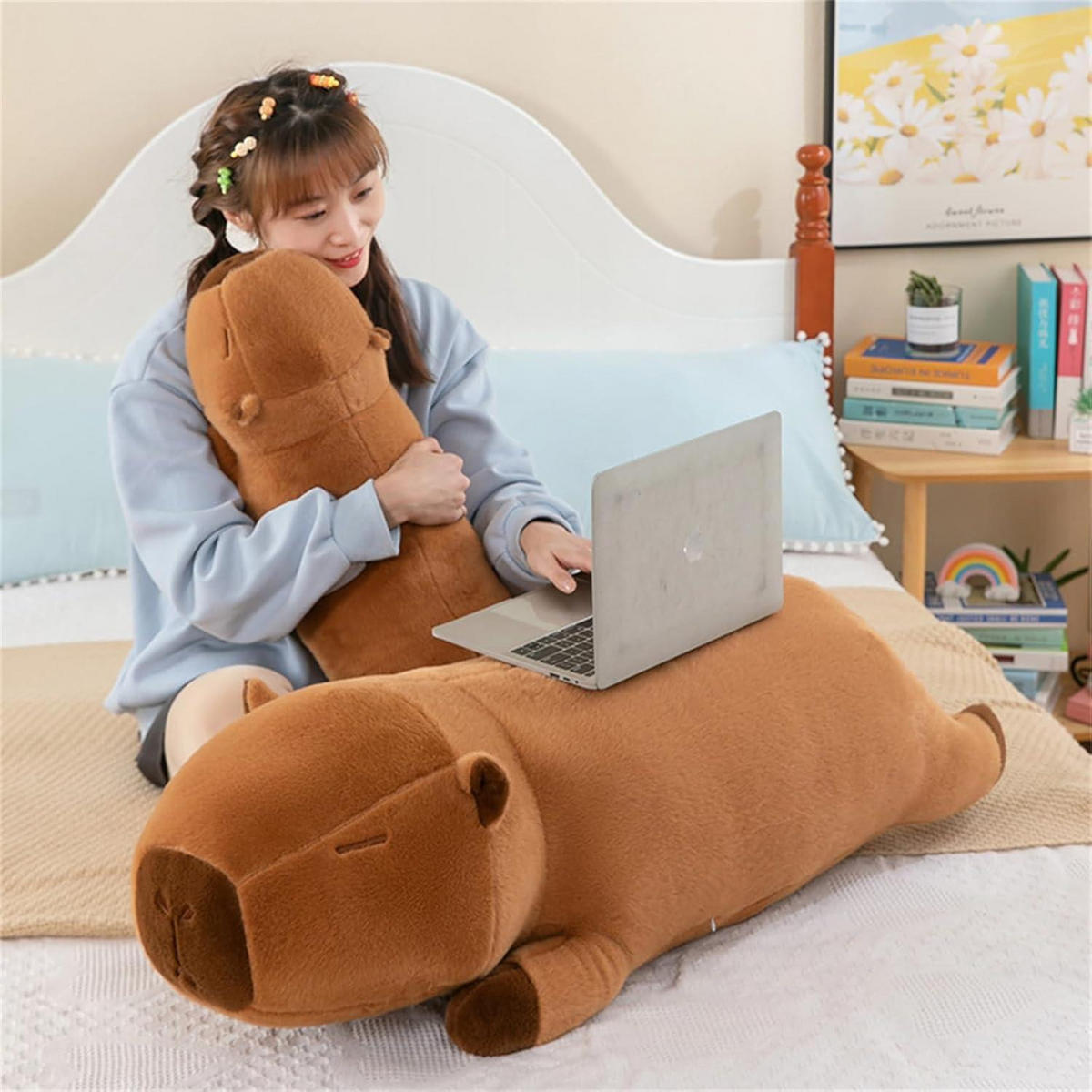 PLÜSCHTIER Capybara 50 cm Braun - Braun, Textil (20/50cm)