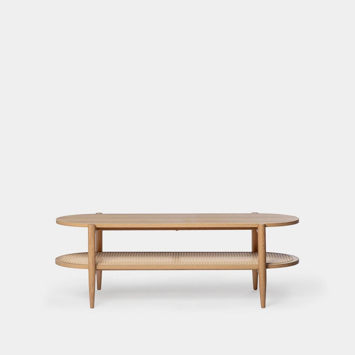 COUCHTISCH FESTER Natura Natürlich 120 cm x 40 cm - Naturfarben, Holzwerkstoff (50/120/40cm) - Klast Home