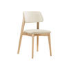 WOHNZIMMER STUHL KT63/C, Holzfarbe: Buche - Buchefarben/Naturfarben, Holz/Textil (47/80/49cm) - MIRJAN24