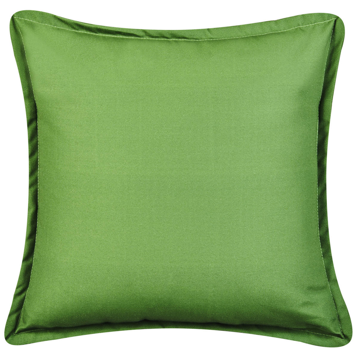 GARTENKISSEN 3er-Set Grün 30/50 cm Seaside - Weiß/Grün, Textil (50/12/45cm) - Beliani