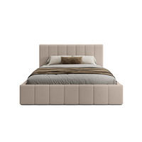 POLSTERBETT Doppelbett Handorf 160x200 cm Beige - Beige, Textil (160/200cm) - Fedve