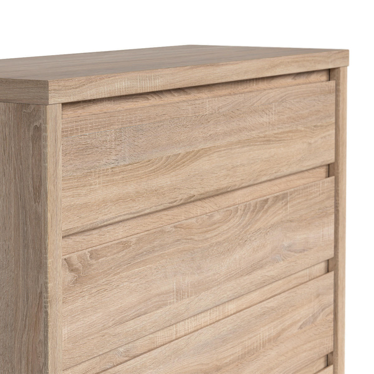 KOMODA Soren Dřevo - hnědá, kompozitní dřevo (92/105/40.5cm) - Petits-meubles