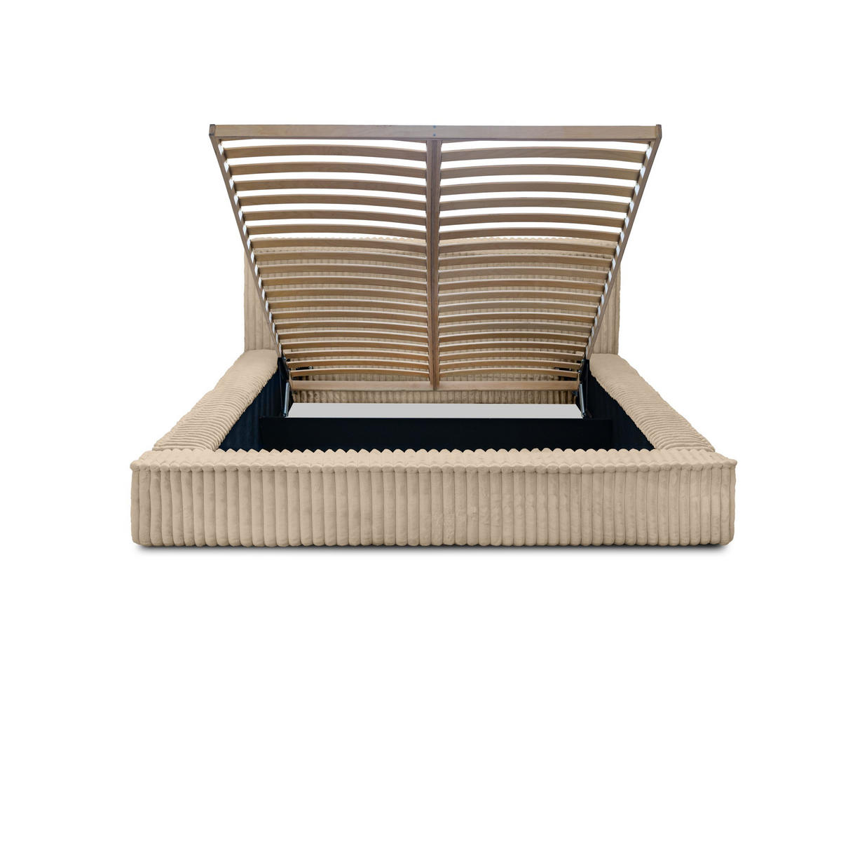 POLSTERBETT Doppelbett Burren 180x200 cm Beige - Beige, Textil (180/200cm) - Meblito