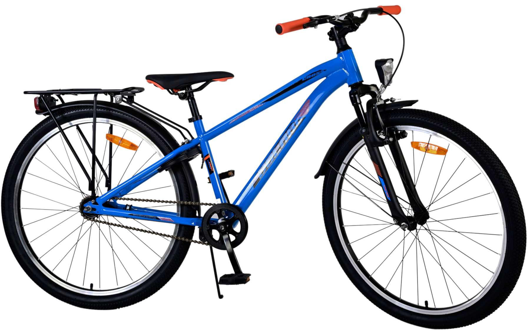 KINDERFAHRRAD Cross - Jungen - Rücktritt + Handbremse - 26 Zoll - Blau - Blau, Metall (77cm) - TPFSports