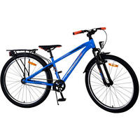 KINDERFAHRRAD Cross - Jungen - Rücktritt + Handbremse - 26 Zoll - Blau - Blau, Metall (77cm) - TPFSports
