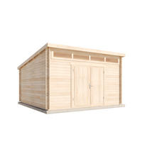 GERÄTEHAUS Holz Maria Viva - Naturfarben, Holz (420/251/440cm) - Alpholz