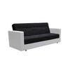 SOFA WIND mit Schlaffunktion KORNET10+DOLARO511 mit Stauraum - Weiß, Textil (87/95/216cm) - Bedante