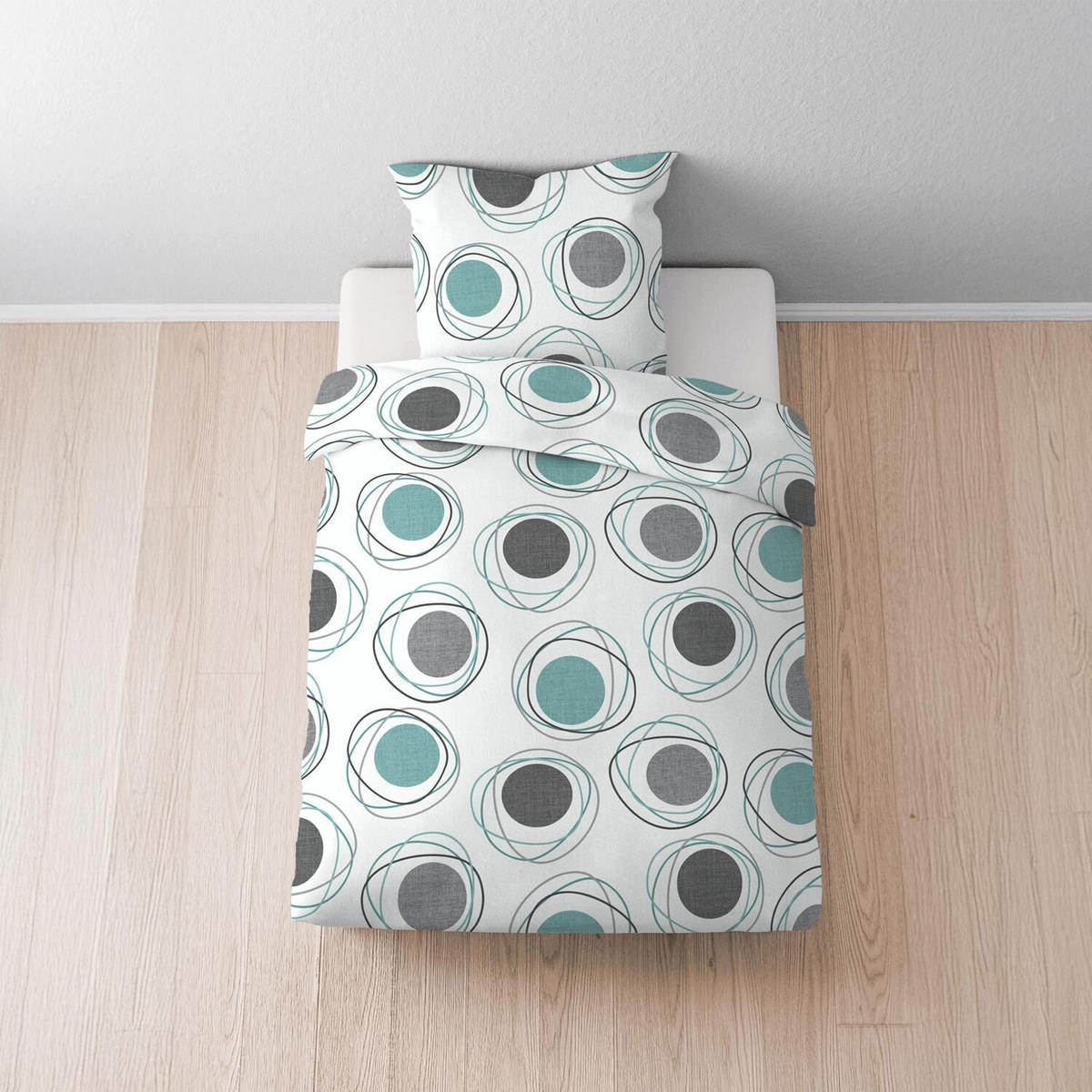 BETTWÄSCHE 135x200 cm - Weiß, Textil (135/200cm)