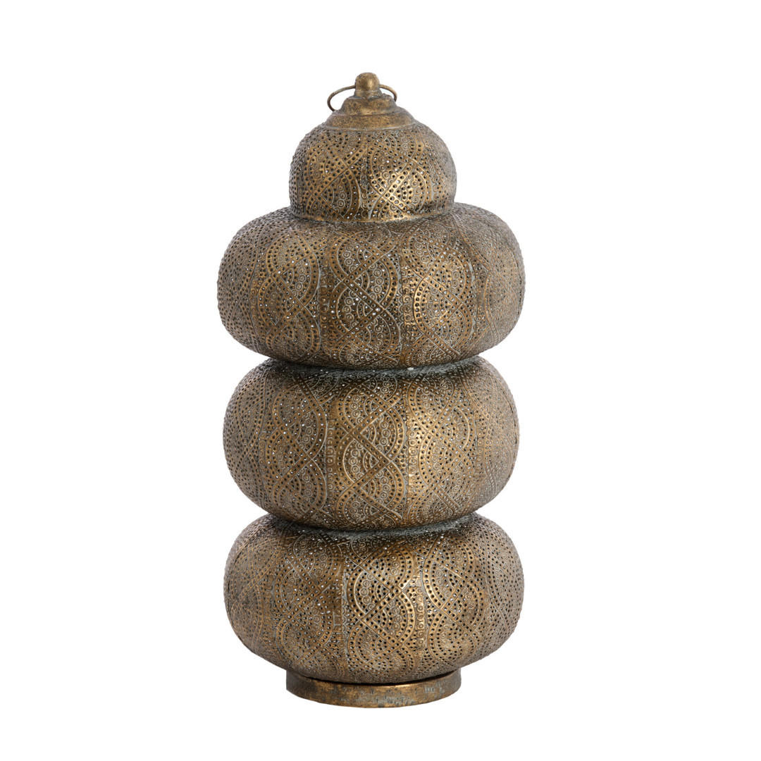 Light & Living Tischlampe Braun 25x52x25 cm