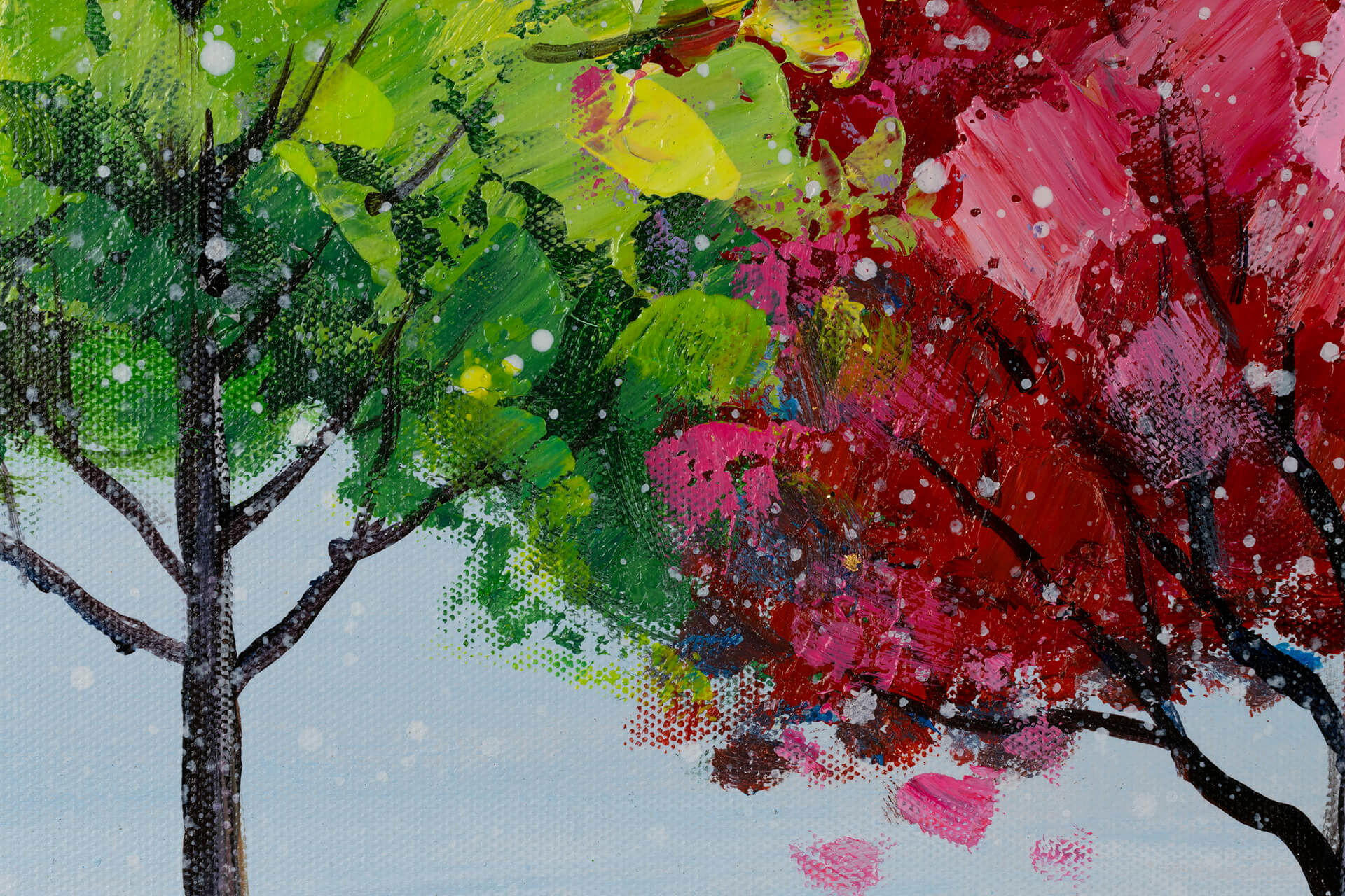 ÖLGEMÄLDE 120/60 cm - Multicolor, Holz/Textil (2/60cm) - KUNSTLOFT