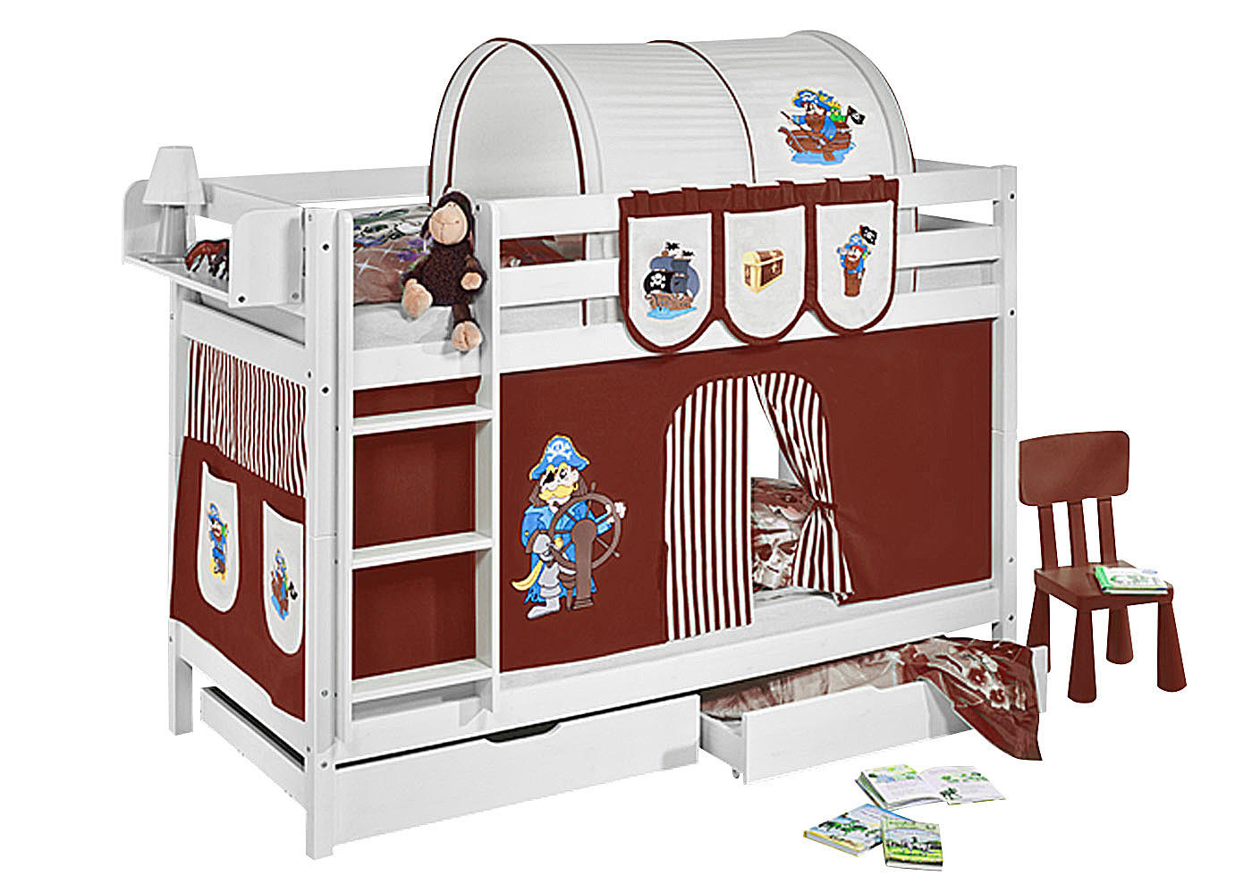 Lilokids Etagenbett Weiß