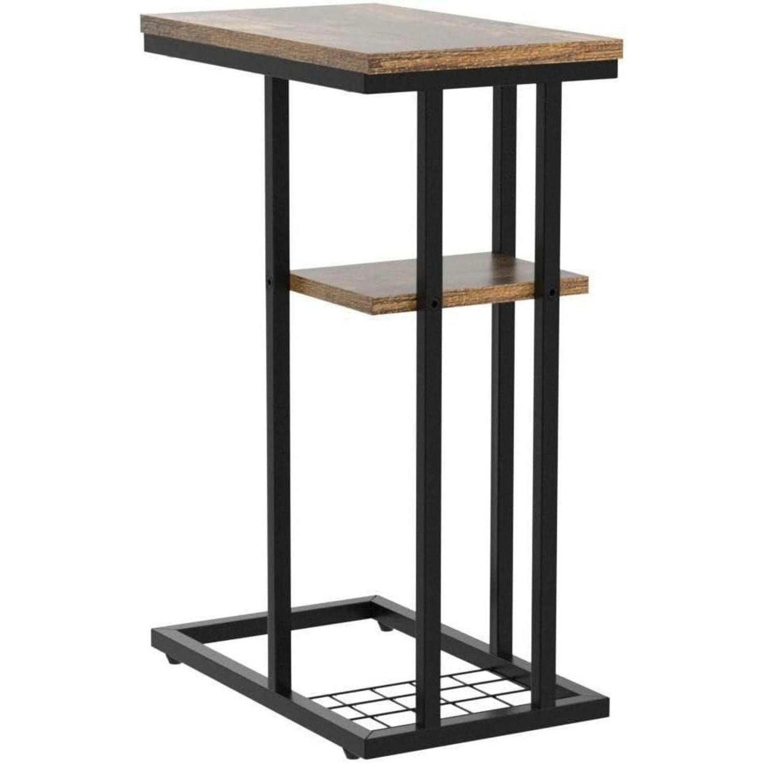 BEISTELLTISCH 2er-Set mit Lagerregal 40 x 26 x 61.5 cm - Multicolor, Metall (40/26/61.5cm)