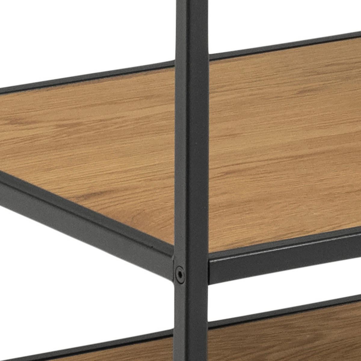 GARDEROBE - Wildeiche, Holzwerkstoff/Metall (77/165/45cm) - home24