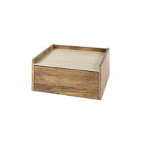 NACHTTISCH NORYN Holz Mango - Braun, Holz (40/19/35cm) - KAWOLA