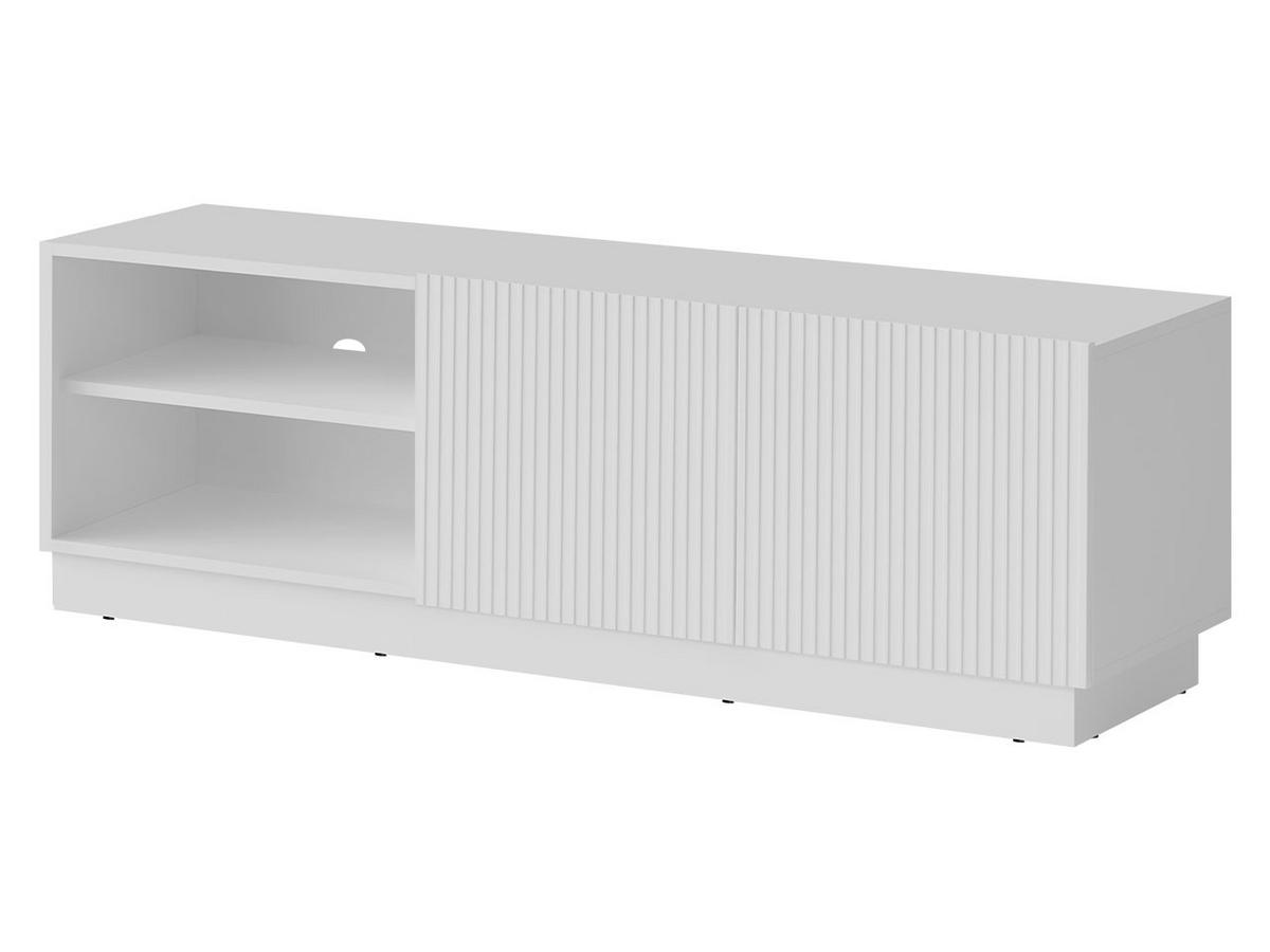 TV-ELEMENT Liverti 150 2D - Schwarz/Weiß, Holzwerkstoff/Kunststoff (150/48/42cm) - MIRJAN24