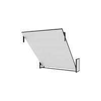 SCHRANKBETT Morphy Studio Modulares SizeFlex- und TypeFlex-System - 160x200, Vertikal - Schwarz, Metall (160/200cm) - WallBedKing