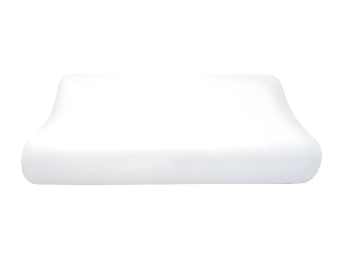 ERGONOMISCHES Memory-Schaum-Kopfkissen - 50 x 30 cm - Weiß - SLEEPY von YSMÉE - Weiß, Textil (50/30cm) - Vente-Unique
