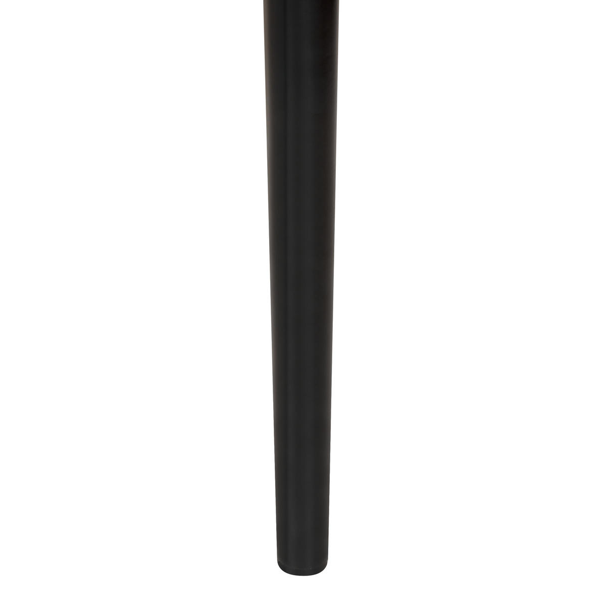 ESSZIMMERSTUHL 2er-Set Metall schwarz/beige Cornell - Hellbraun/Beige, Metall (52/83/46cm) - Beliani