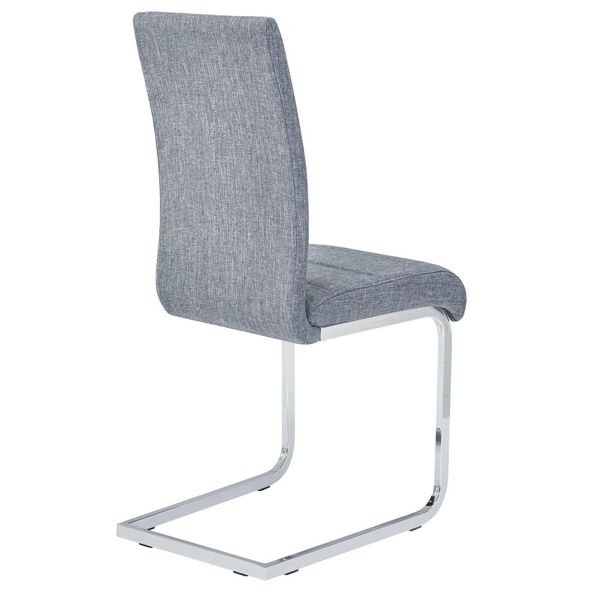 SCHWINGSTUHL LETICIA 4er-Set grau - Grau, Textil (42/96/57cm) - IDIMEX