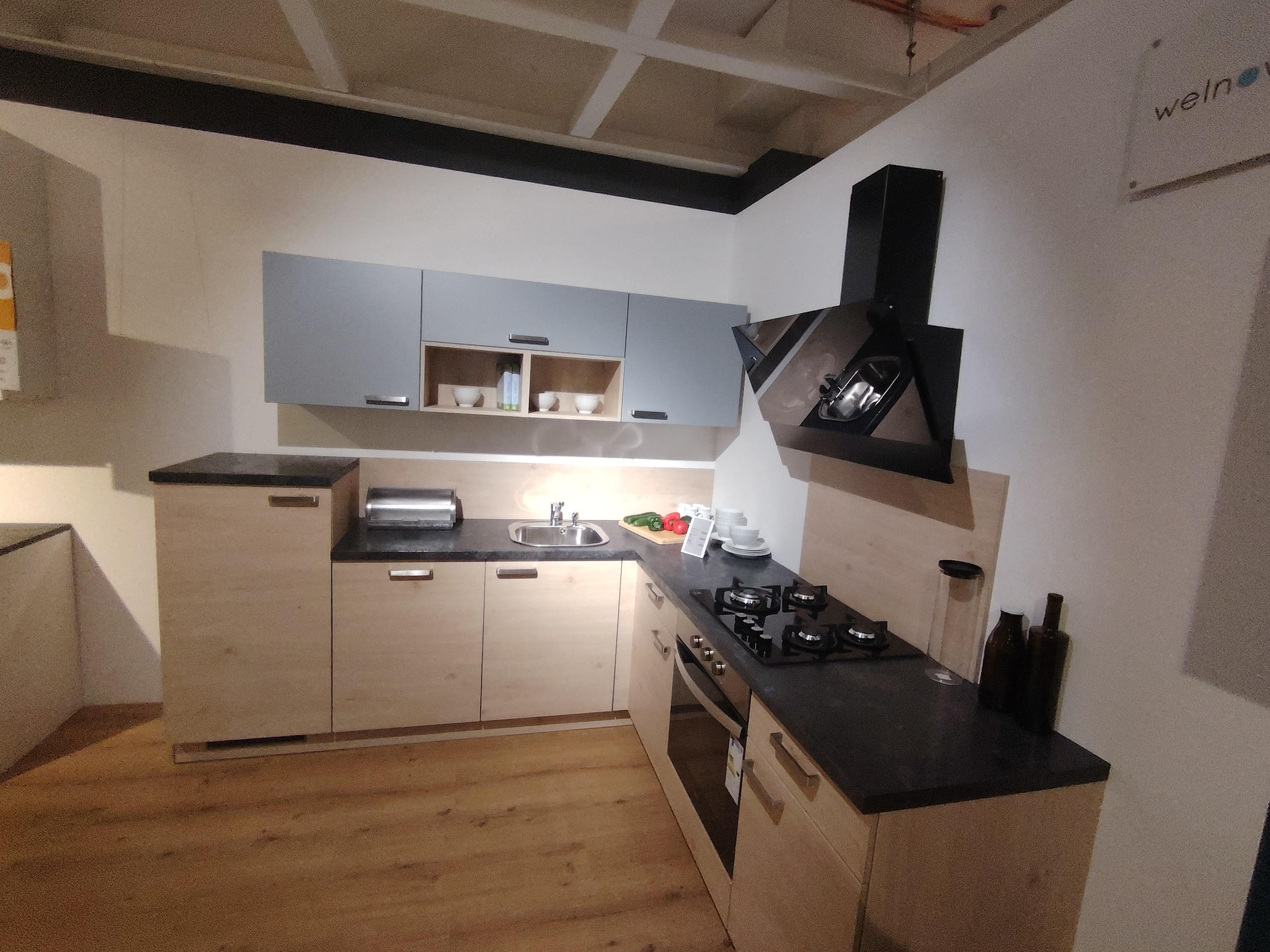 Bucătărie modulară, în forma "L" PLAN - Welnova