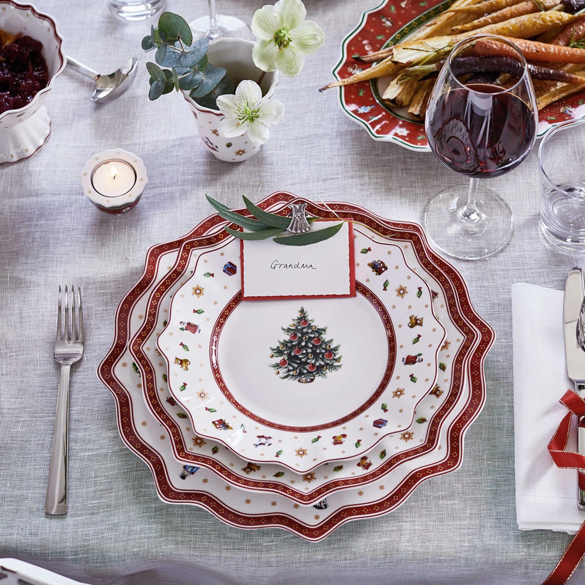 SPEISETELLER Toy's Delight weiß ø 28,4 cm 6er Set - Weiß, Keramik (28.4cm) - Villeroy & Boch