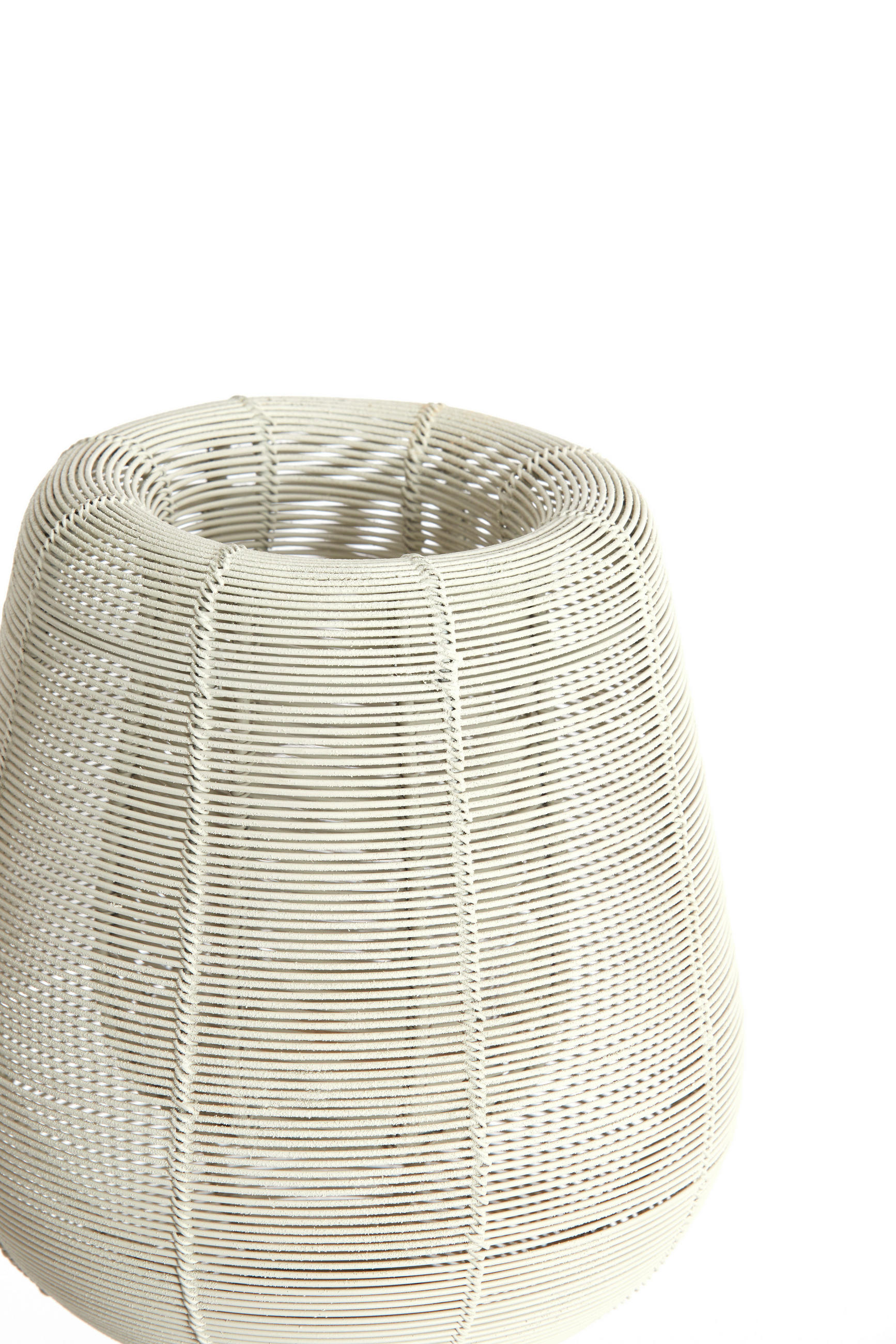 WINDLICHT Fellini Weiß Ø18/41,5 cm - Weiß, Metall (18/41.5/18cm) - Light & Living