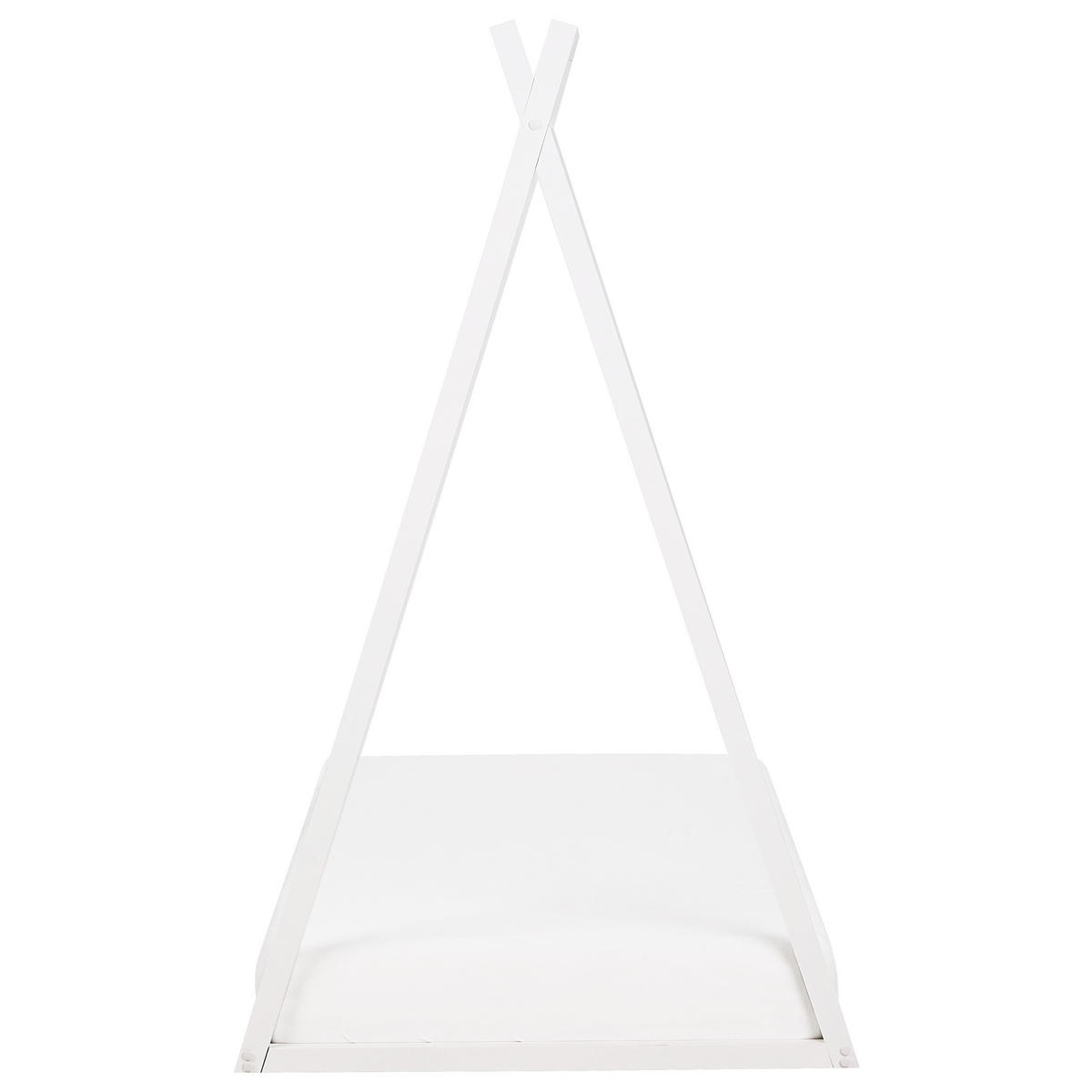 KINDERBETT Weiß 90-200 cm Saurat - Weiß, Holz (90/200cm) - Beliani