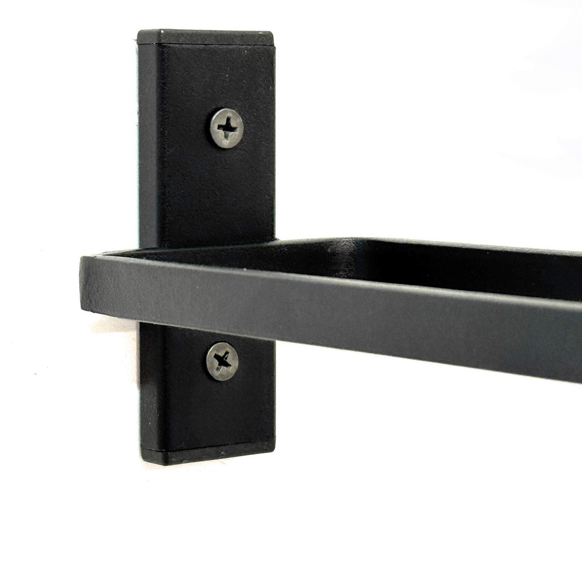 WEINREGAL 3er Set Metall Schwarz 30 cm - Schwarz, Metall (30/9/7cm) - DanDiBo