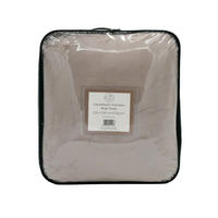 DECKE in Kaninchenoptik 220 x 240 cm, 610 g/m² – Cocoon Beige Taupe - Beige, Textil (220/240cm) - LE COMPTOIR DE LA PLAGE