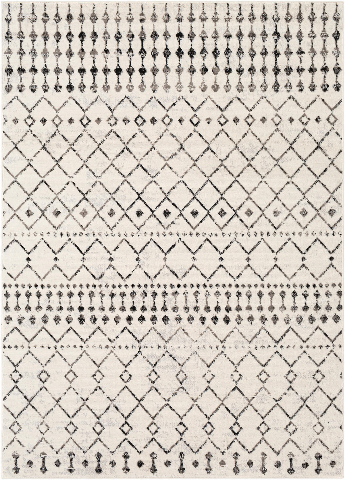 KURZFLORTEPPICH 130/170 cm Grau - Grau, Naturmaterialien/Textil (130/170cm) - LIVABLISS